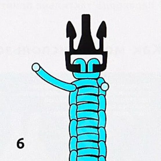 Готовый браслет Cobra из паракорда